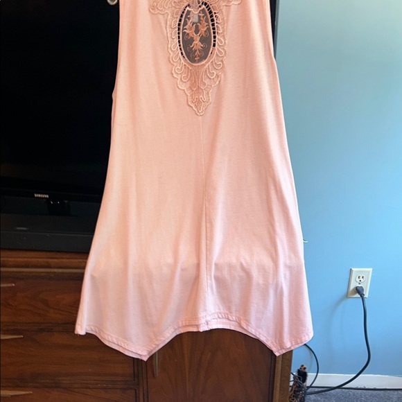 Pretty Angel SEXY & Sophisticated Soft Pink Sleeveless Dress Large WORN ONCE - Picture 6 of 7
